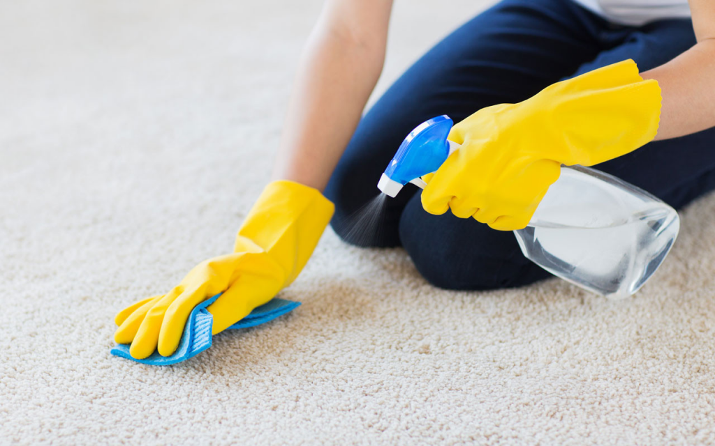 How to Get Blood Out of Carpet With Salt and Water