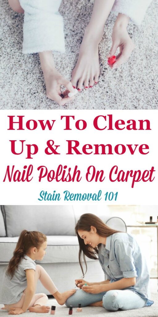 How to Get Nail Polish Out of Carpet With Baking Soda