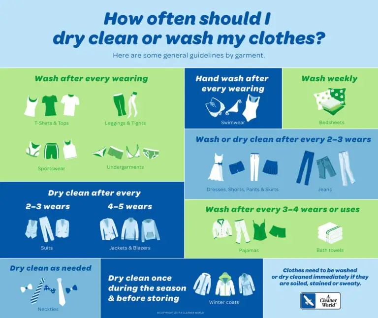 How Often To Dry Clean?