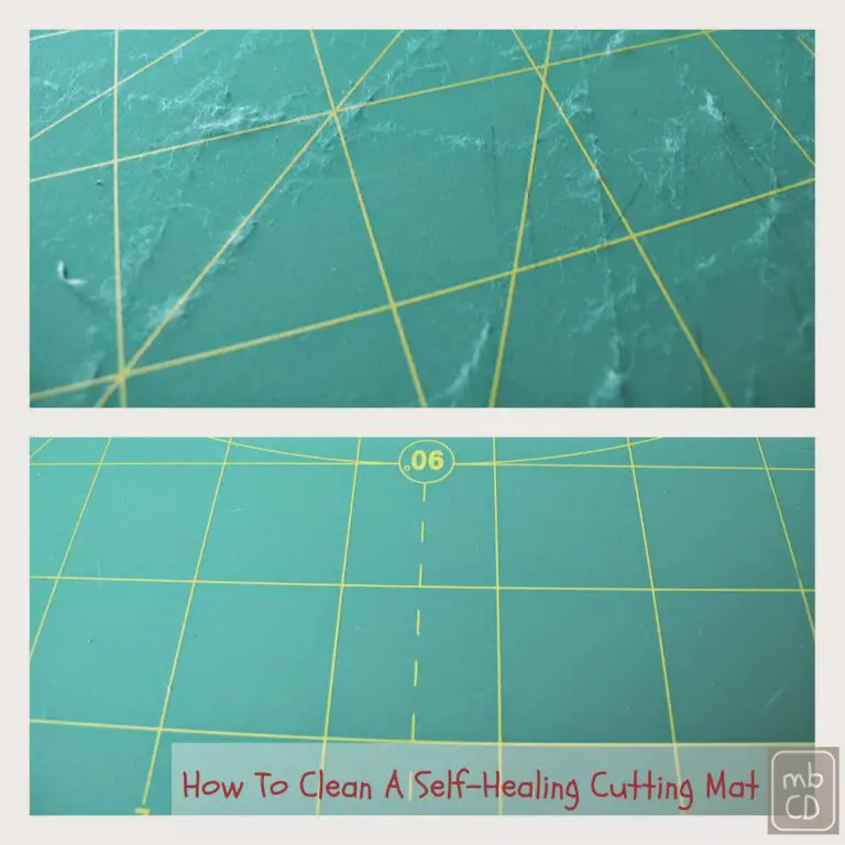 How To Clean A Self Healing Cutting Mat?