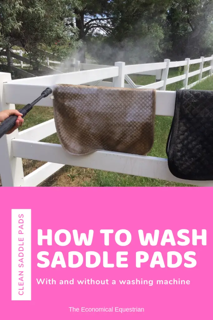 How To Clean A Saddle Pad?