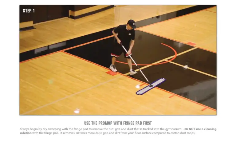 How To Clean A Basketball Court?