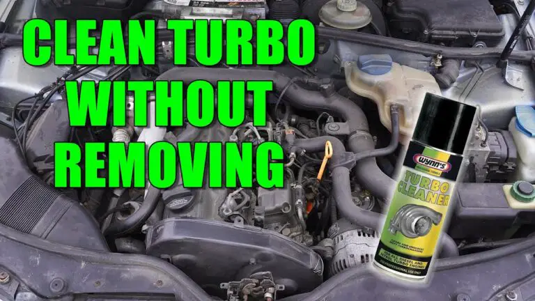 How To Clean A 6 7 Cummins Turbo Without Removing?