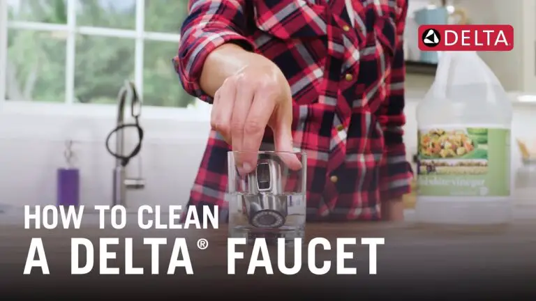 How To Clean A Delta Pull Down Kitchen Faucet Aerator?