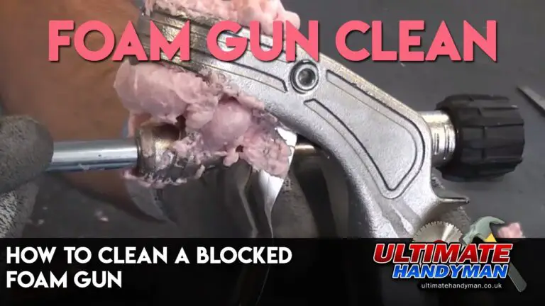 How To Clean A Foam Gun?