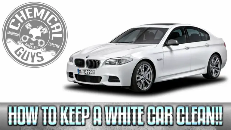 How To Keep A White Car Clean?