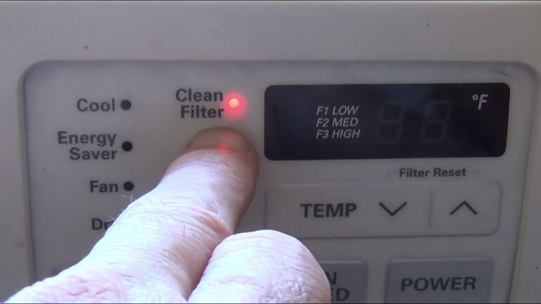 How To Reset Clean Filter On Lg Air Conditioner?