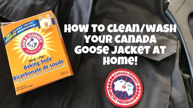 How Do You Clean A Canada Goose Jacket?