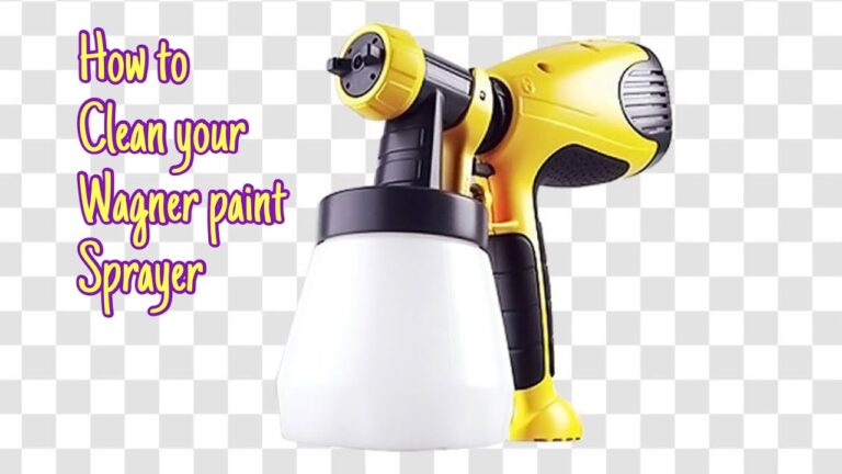 How To Clean A Paint Sprayer With Dried Paint?