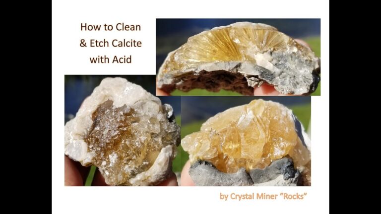 How To Clean Calcite?