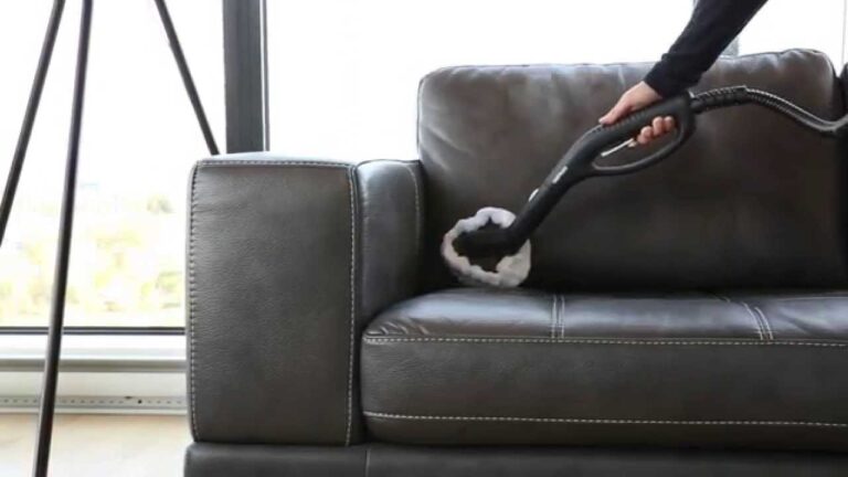 Can You Steam Clean A Leather Couch?