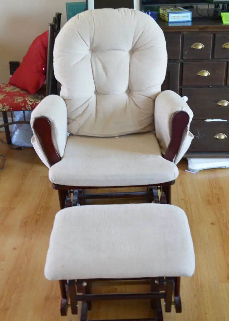 How To Clean Glider Chair Cushions?