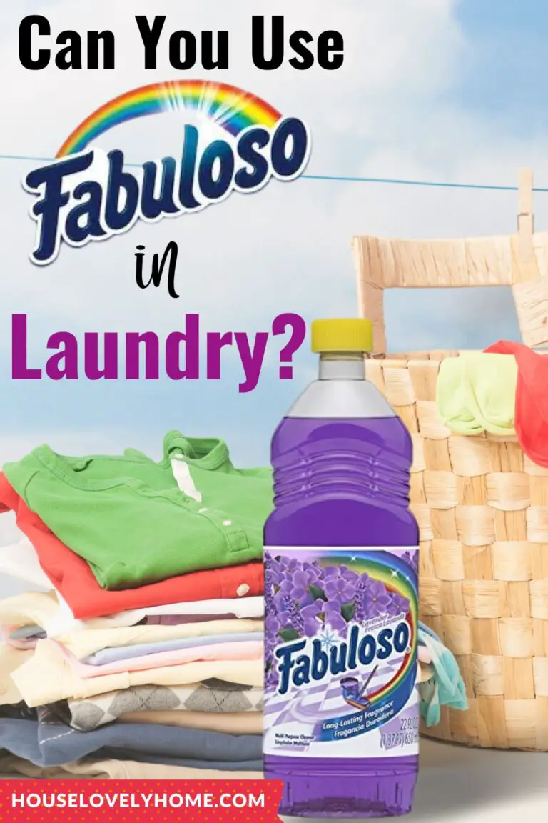 Can You Use Fabuloso In Laundry?