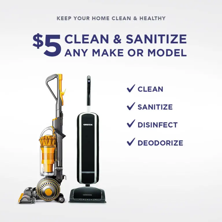 How To Clean And Sanitize Vacuum Cleaner?