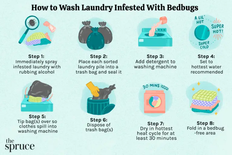 How To Clean Washing Machine After Bed Bugs?