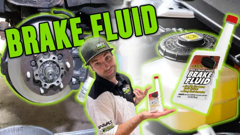 How To Clean Up Brake Fluid Off Concrete?