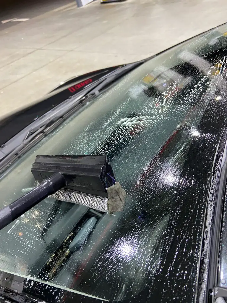 How To Clean Windshield At Gas Station?