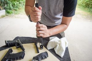 How To Clean The Outside Of A Gun?