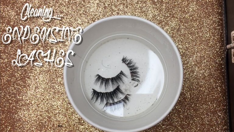 How To Clean Lilly Lashes?