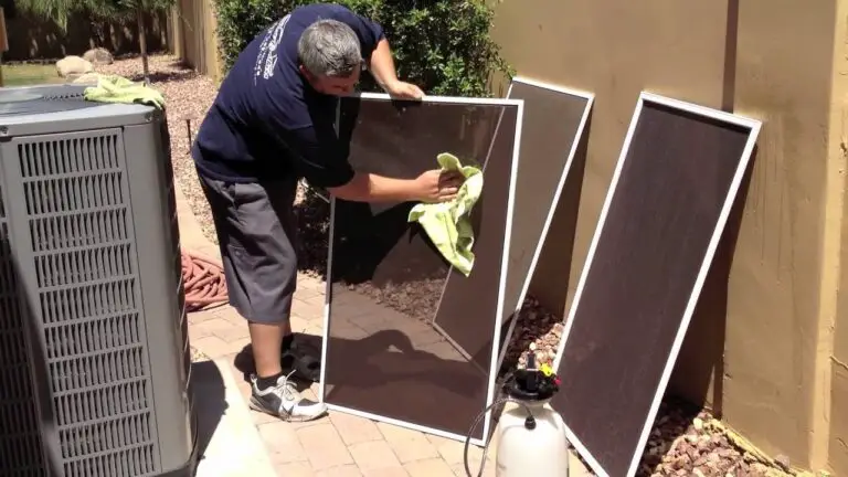 How To Clean Solar Screens?