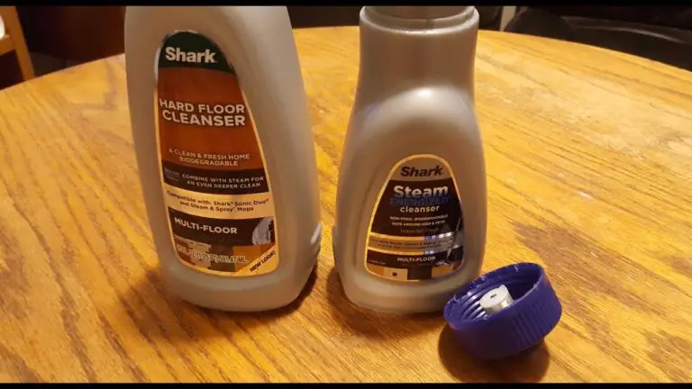 How To Refill Shark Steam Mop Cleaner Bottle?