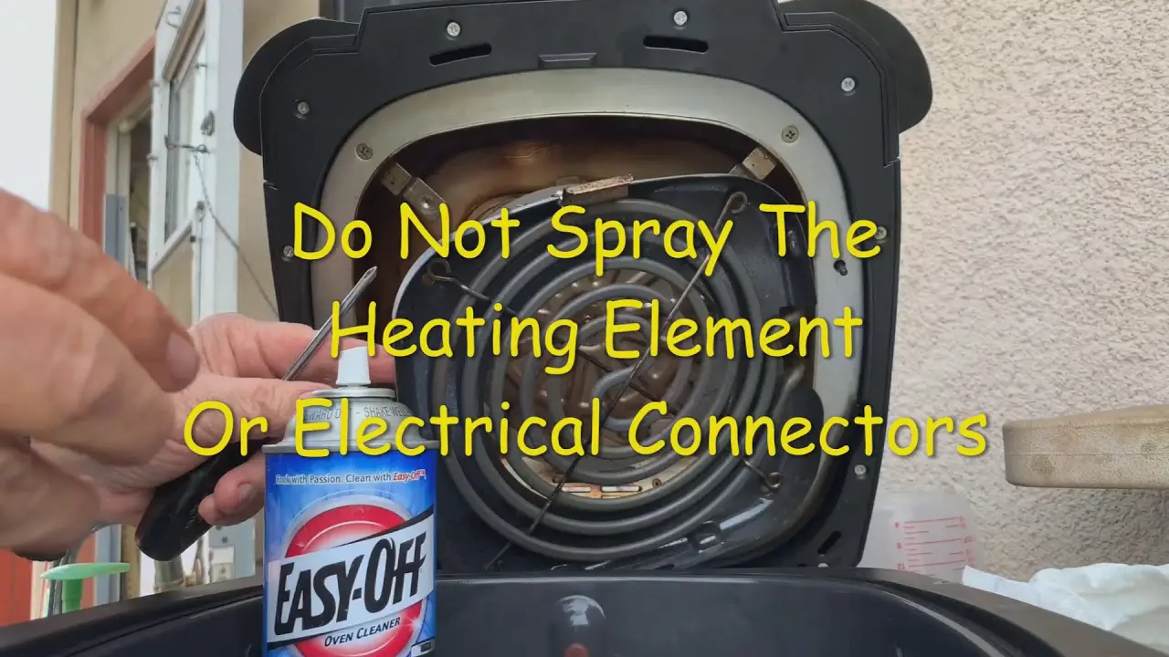 How To Clean Ninja Air Fryer Oven Heating Element?