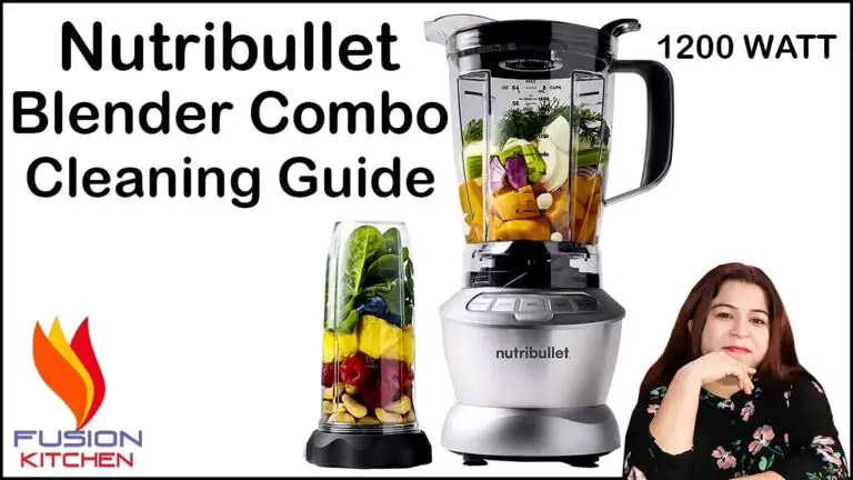 How To Clean Nutribullet Blender Pitcher?