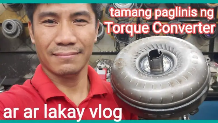 How To Clean Torque Converter Out Of Vehicle?