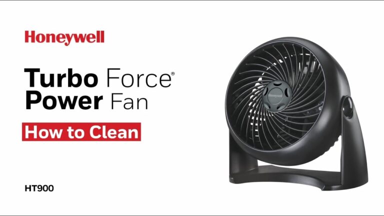 How To Clean Honeywell Fan?