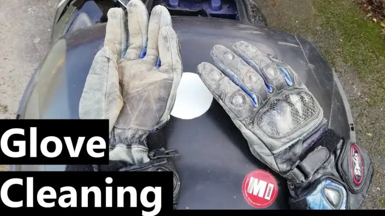 How To Clean Motorcycle Gloves?