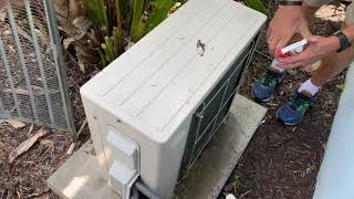 How To Clean Mini Split Outdoor Unit?