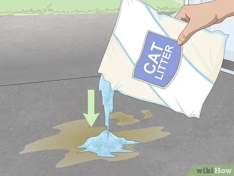 How To Clean Hydraulic Fluid Off Asphalt?