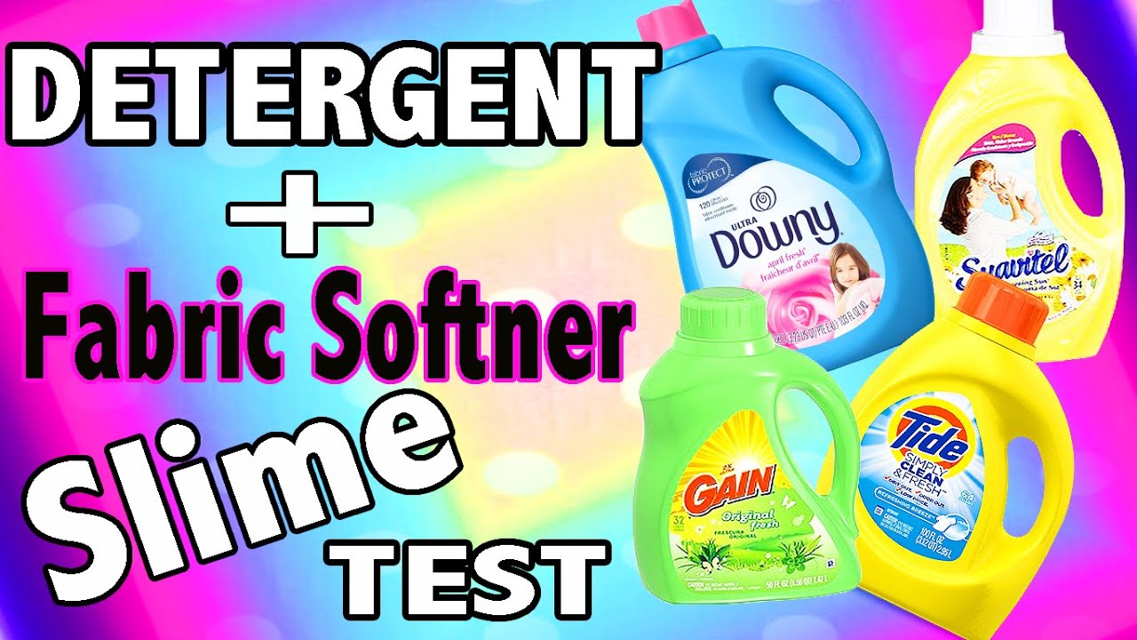 Can Laundry Detergent Activate Slime?