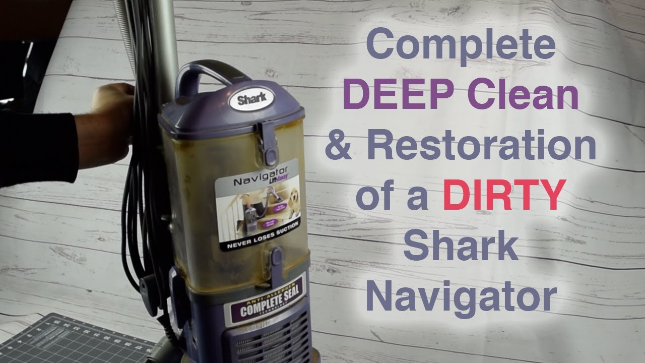 How Do You Clean a Shark Navigator Vacuum Cleaner?