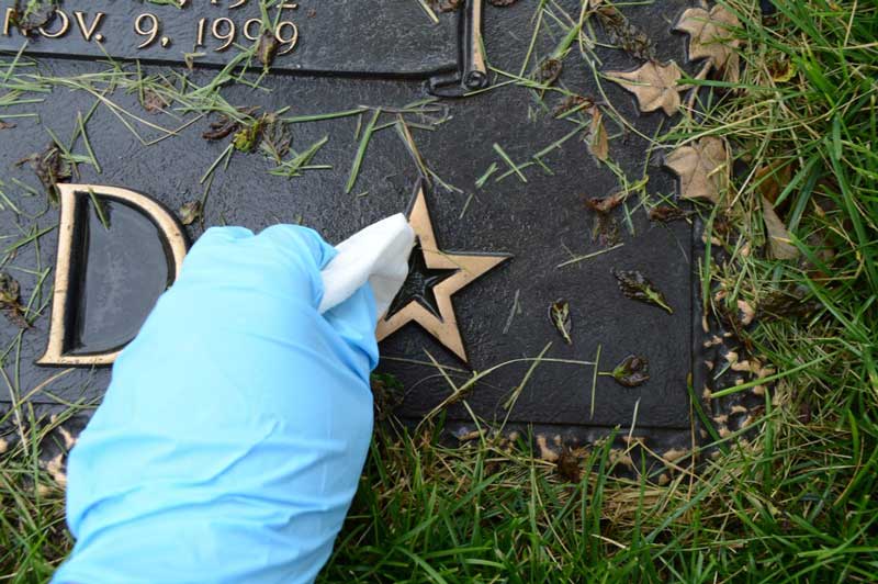 How to Clean a Bronze Headstone?