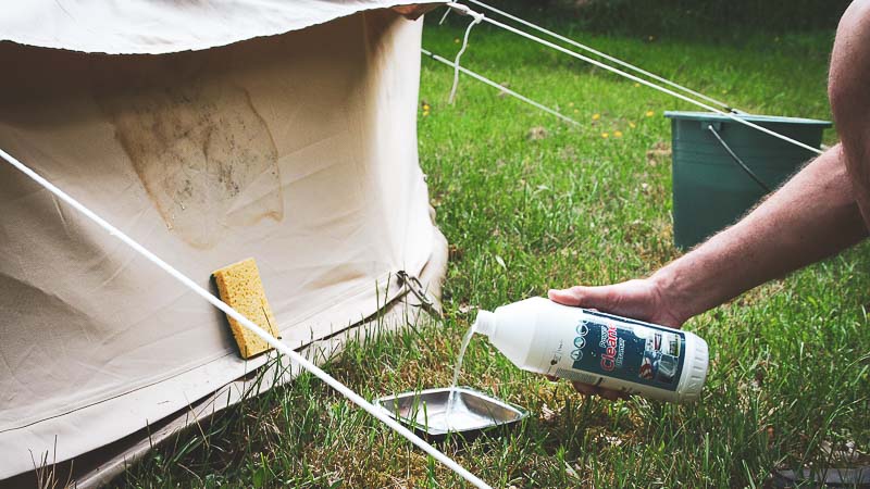 How to Clean a Canvas Tent?