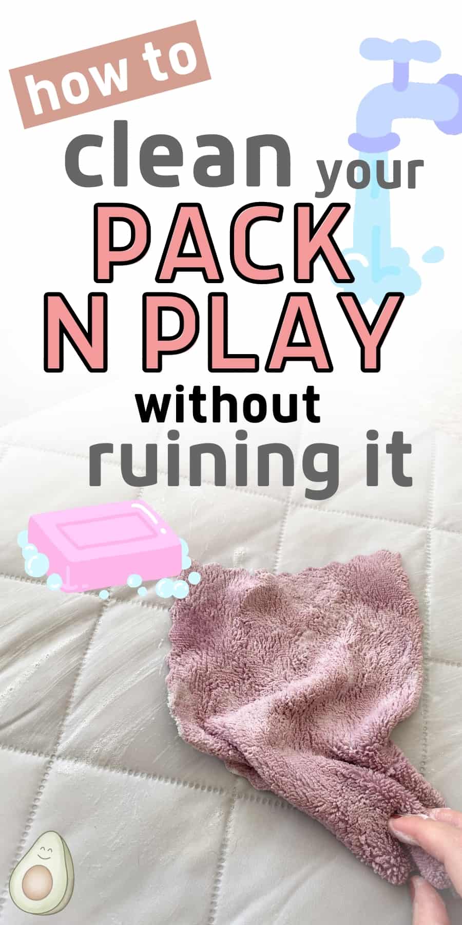 How to Clean a Pack and Play Mat?