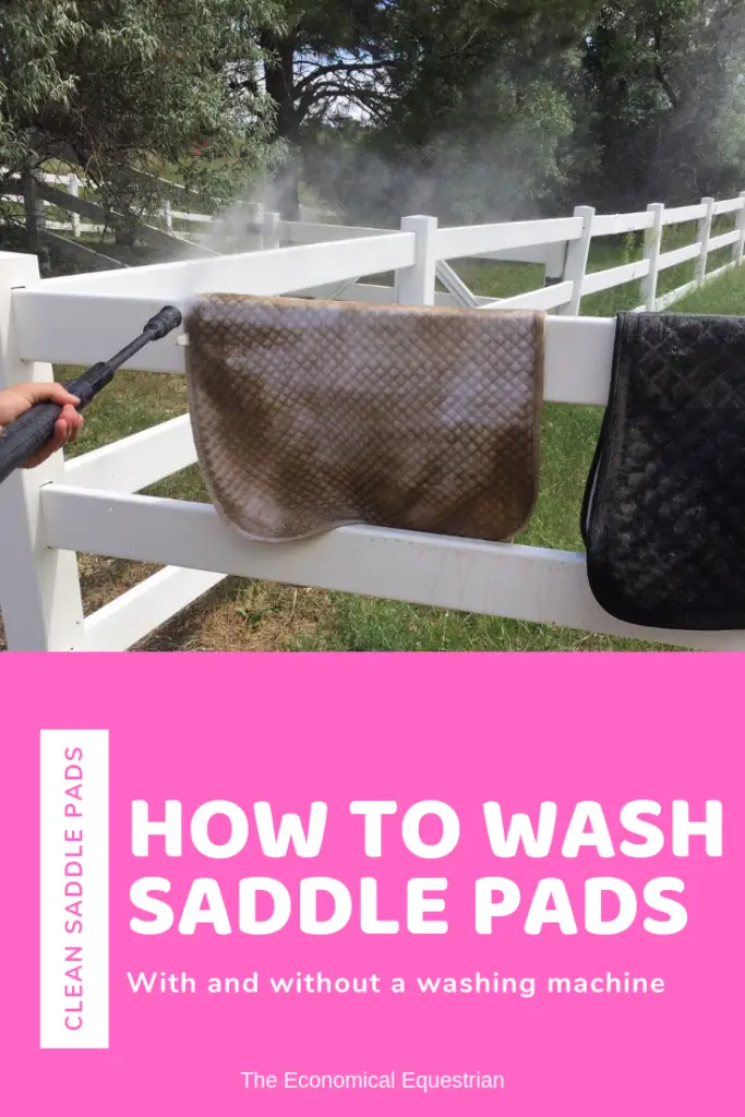 How to Clean a Saddle Pad?