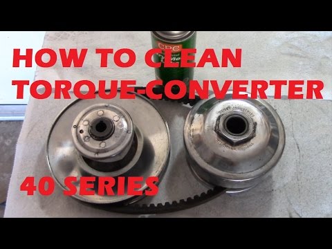 How to Clean a Torque Converter?