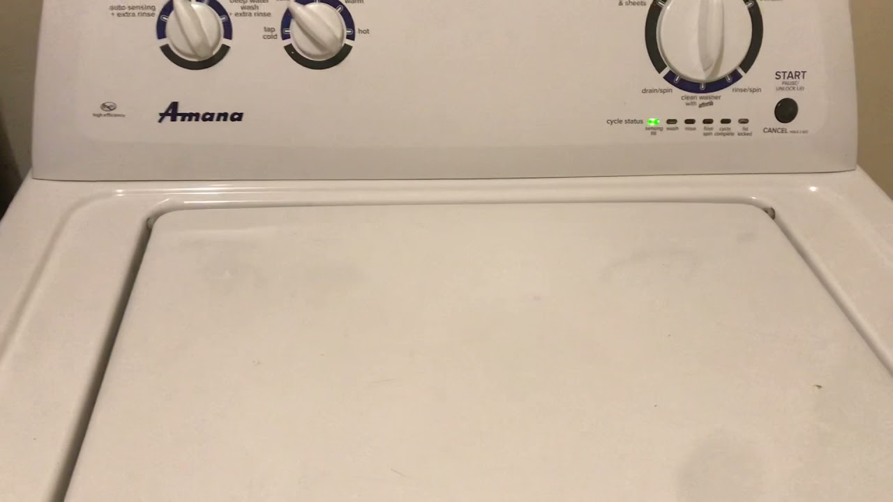 How to Clean Amana Washer Filter?