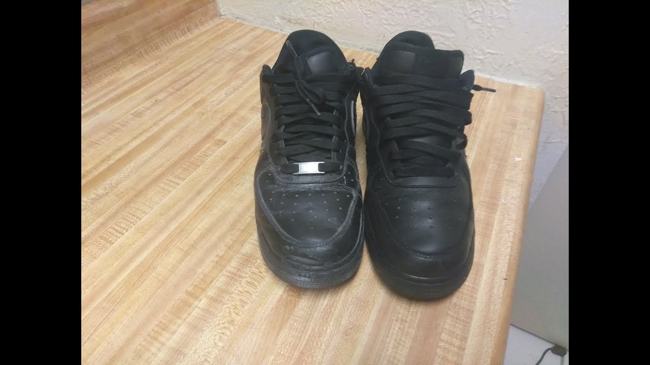 How to Clean Black Air Force Ones at Home?