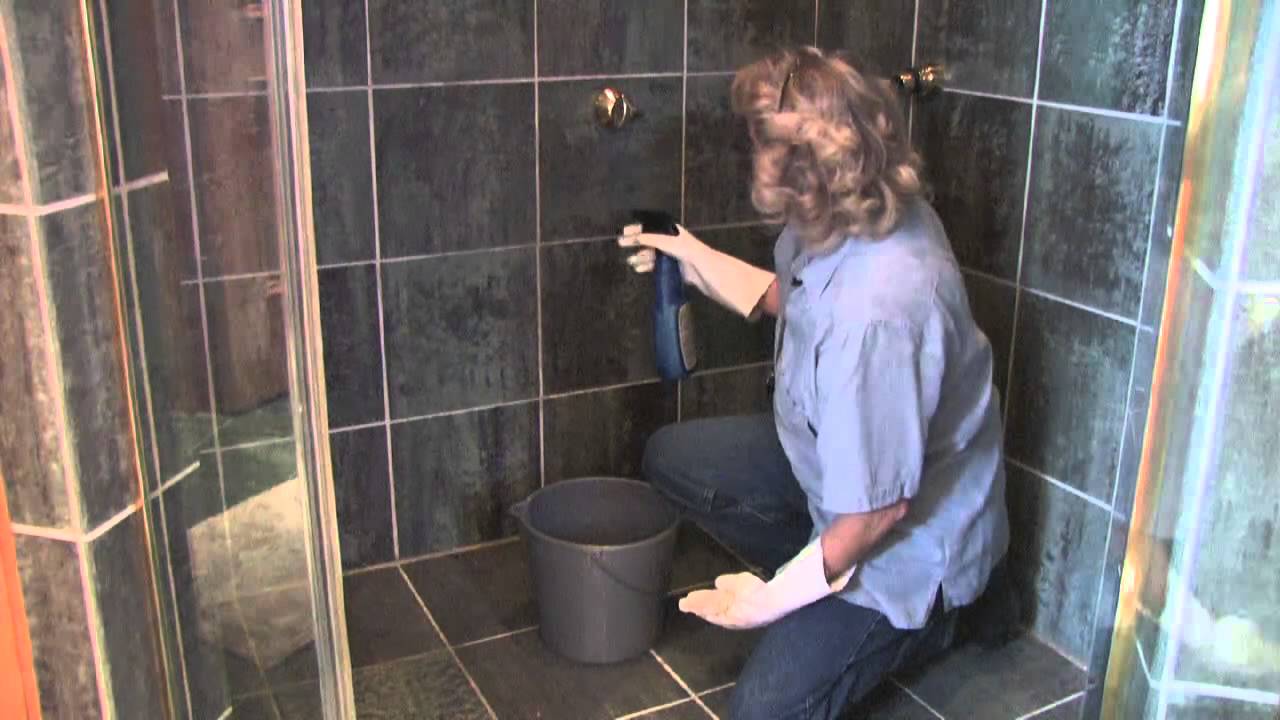How to Clean Black Tiles in Shower?