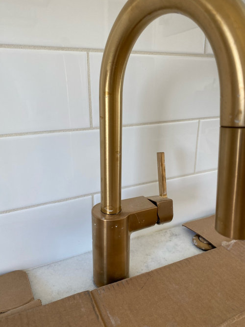 How to Clean Brushed Gold Faucets?