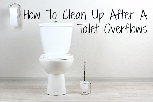How to Clean Floor After Toilet Overflows?