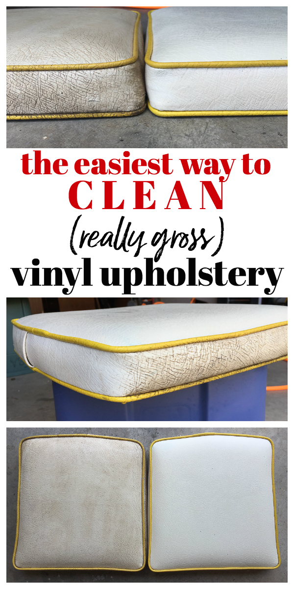 How to Clean Mid Century Vinyl Furniture?