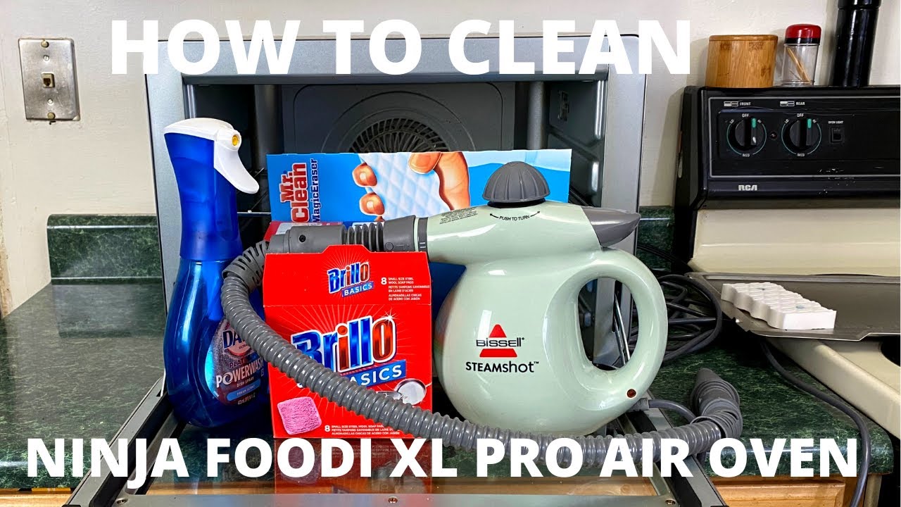How to Clean Ninja Foodi Xl Pro Air Oven?