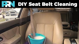 How to Clean Old Seat Belts?