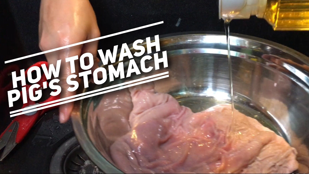 How to Clean Pork Stomach?
