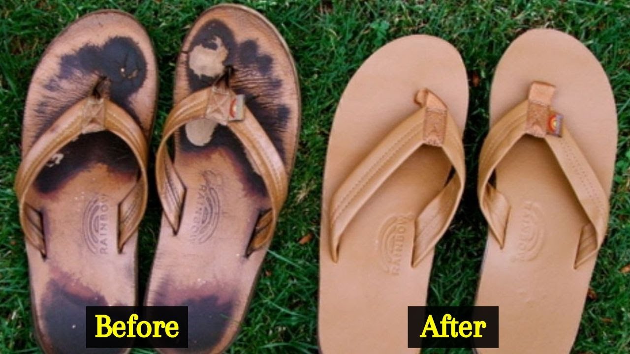 How to Clean Rainbow Sandals?