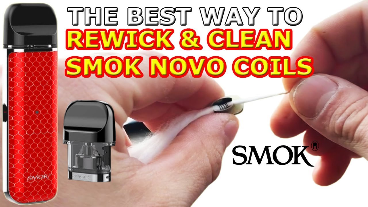 How to Clean Smok Novo 2 Pods?